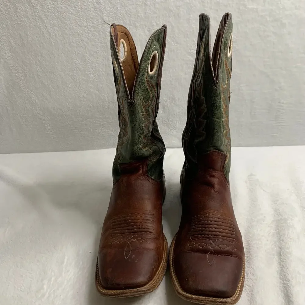 Cody James Mens 9D Union Xero Gravity Western Boots Square Toe Slip-On Cowboy